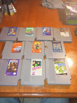 Nintendo NES games $10 each clean and tested all work pick up in Glendale $10 each
