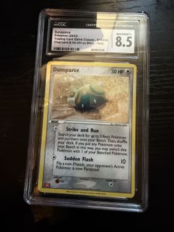 2023 Pokemon English Dunsparce 015/034 Holo CGC 8.5