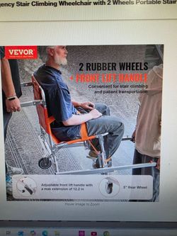New Emergency Stairclimbing Wheelchair