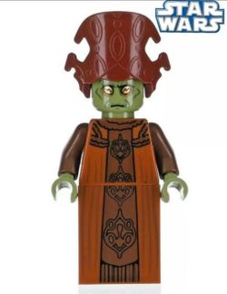 Lego Nute Gunray 9494 Orange Robe Episode 3 Star Wars Minifigure Nice!