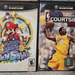 Nintendo Gamecube Video Games Mario Sunshine Etc for Sale in