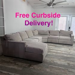 Free Curbside Delivery! Huge Sectional Couch