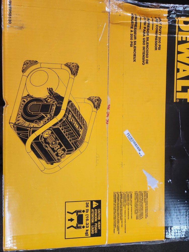 Dewalt 2.5gal Portable Electric Heavy Duty Air Compressor