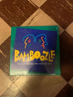 Bamboozle game - never opened