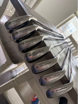 GOLF IRON SET Tommy Armour ROYAL SCOT 5-PW+SW Stiff Graphite Shaft
