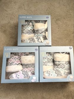 Slipper Boots - 3 sets (S, M, L)