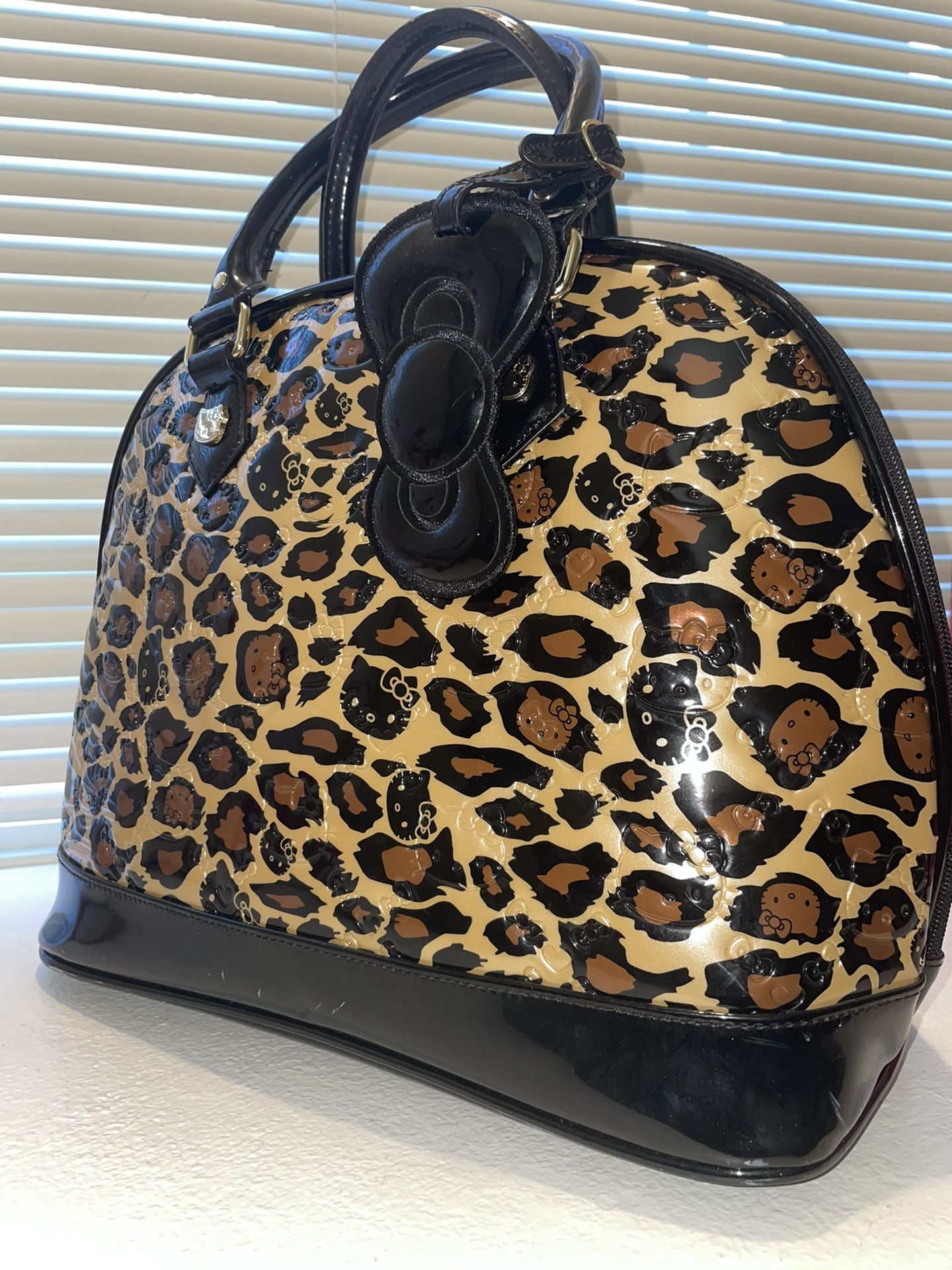 Loungefly Hello Kitty Leopard Print Purse