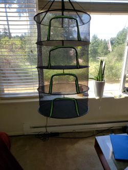 4 Shelf Herb Drying Rack