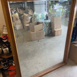 Oversized Antique Mirror 