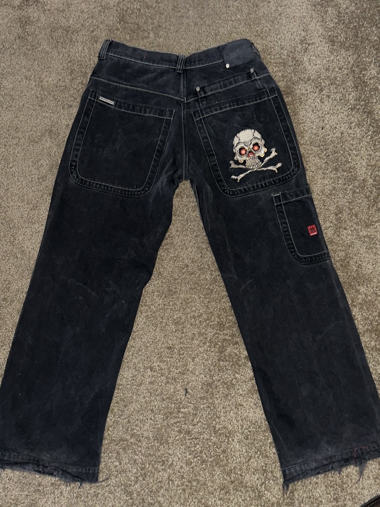 JNCO Crossbones Baggy jeans