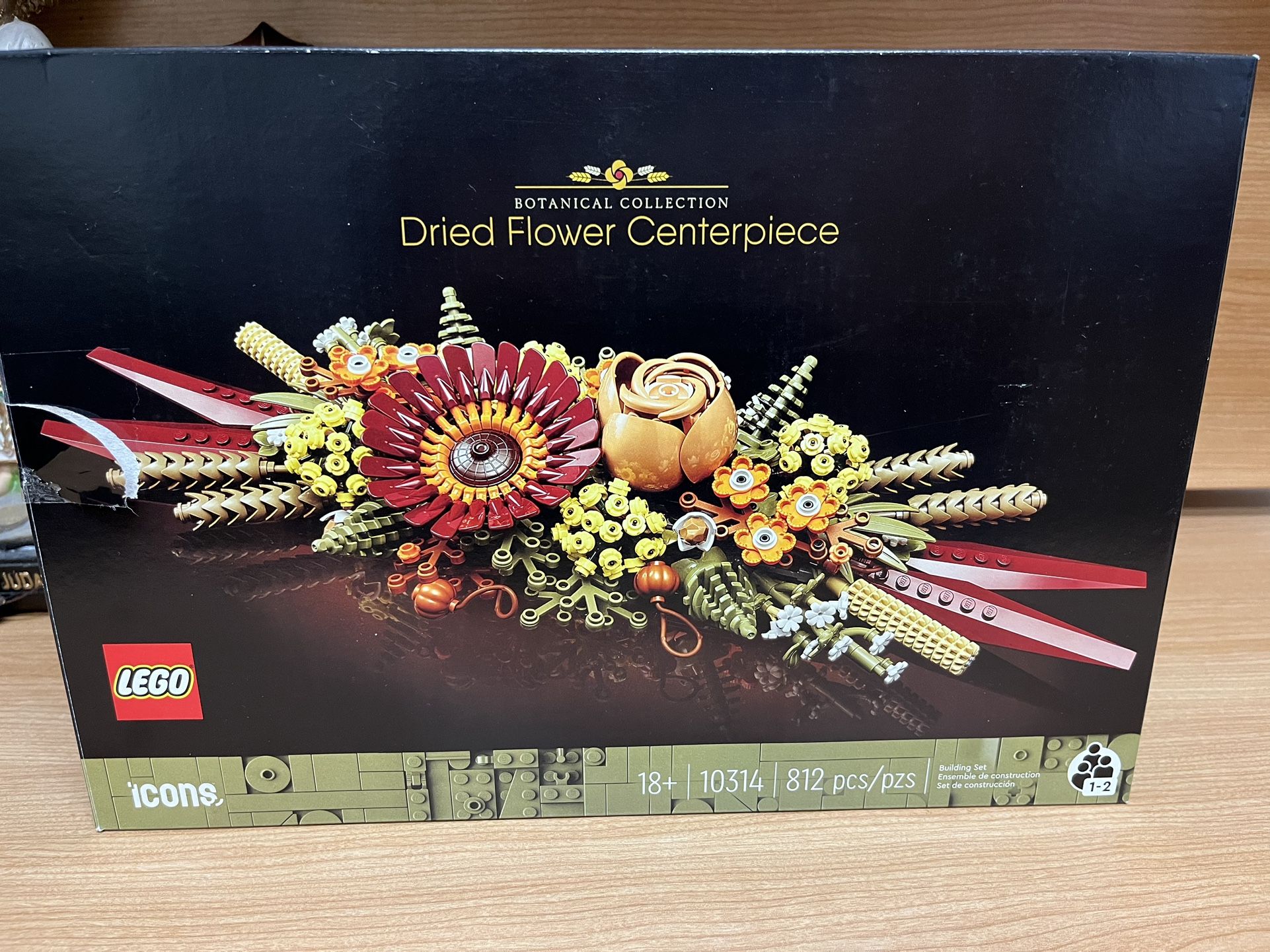 Lego Dried Flower Centerpiece 