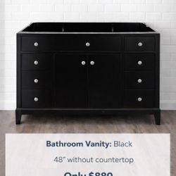 Bathroom vanities 