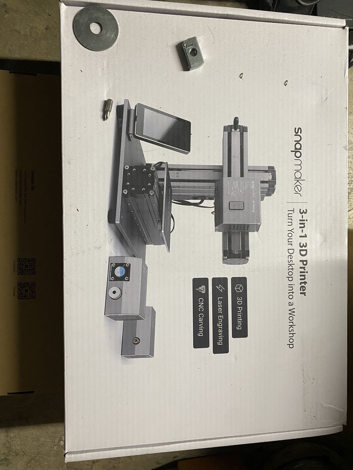 Snap maker 3D printer