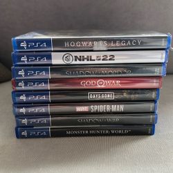 PS4 Mixed Games