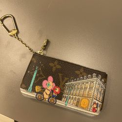 Louis Vuitton Vivienne Christmas Keychain Cles