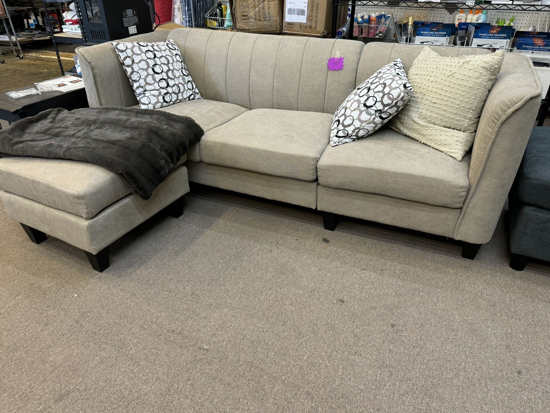 Sofa With Ottoman New $320 Each