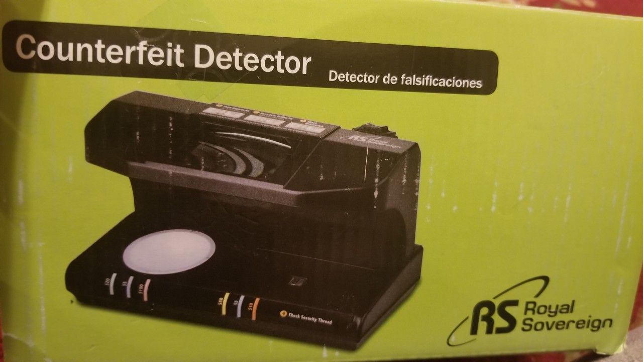 Royal Sovereign Counterfeit Detector
