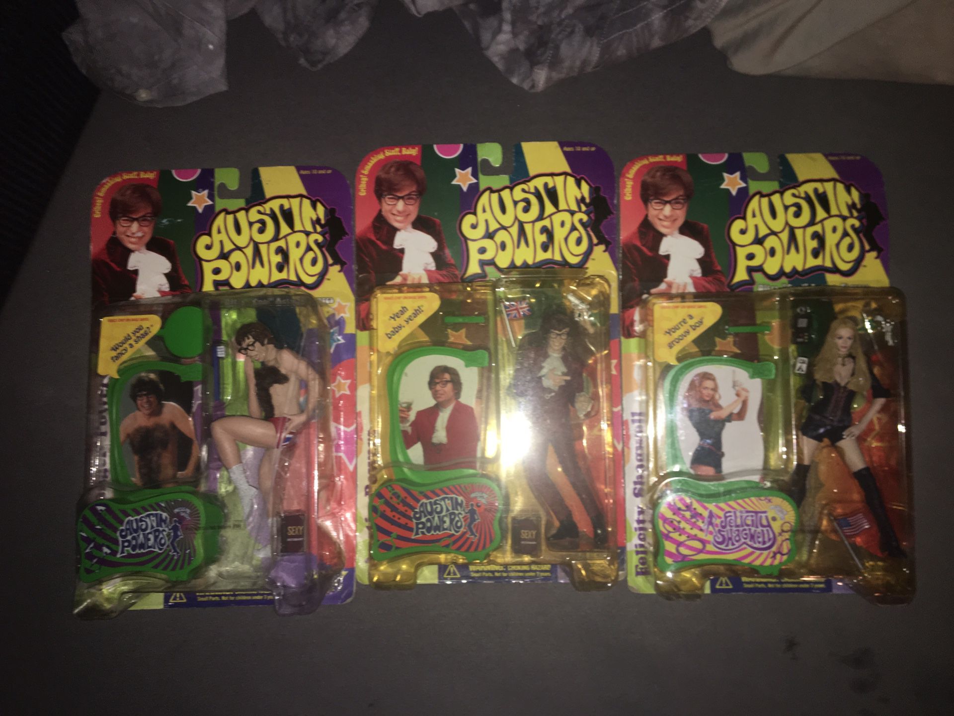 Austin powers action figures collectible Mcfarland