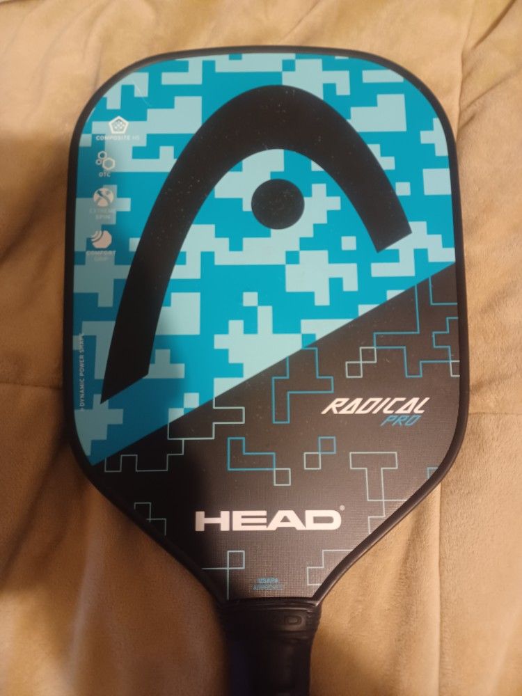 Head Fiberglass Pickleball Paddle Radical Pro