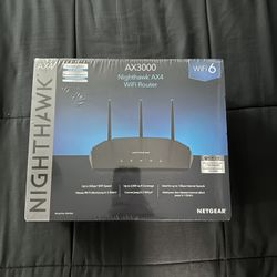 Nighthawk (AX4) AX3000 WiFi router 
