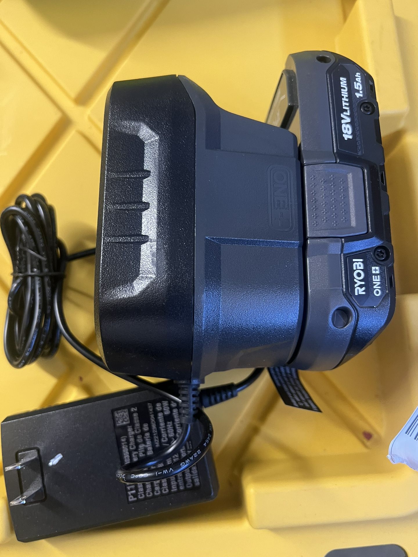 Ryobi Battery And Charger Set