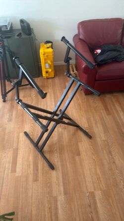 Keyboard stand double