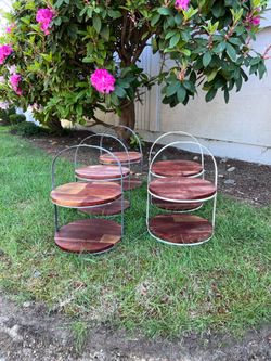 Wedding 2 tier stands