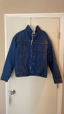 Wrangler Sherpa-Lined Denim Jacket