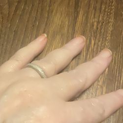 Estate Sterling Silver Band Ring Size 7