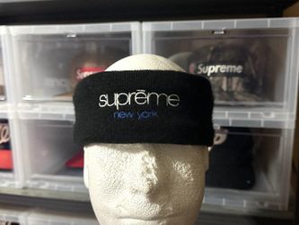 Supreme New Era FW15 Classic Logo Fleece Headband
