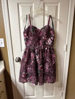 Girls Junior Floral Dress
