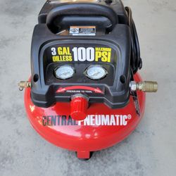 Central Pneumatic 100 PSI Air Compressor
