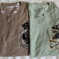 Mens Guess Jeans Size Medium Cotton Shirts 👕