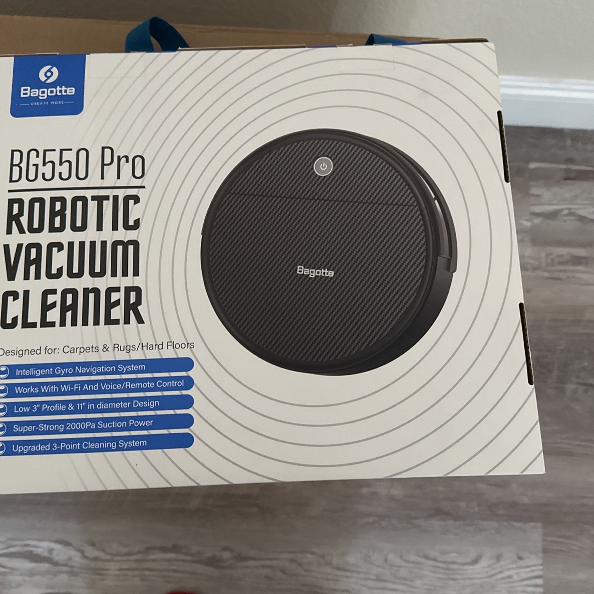 🎄🎄Bagotta pro Robotic Vacuum cleaner 🎄🎄