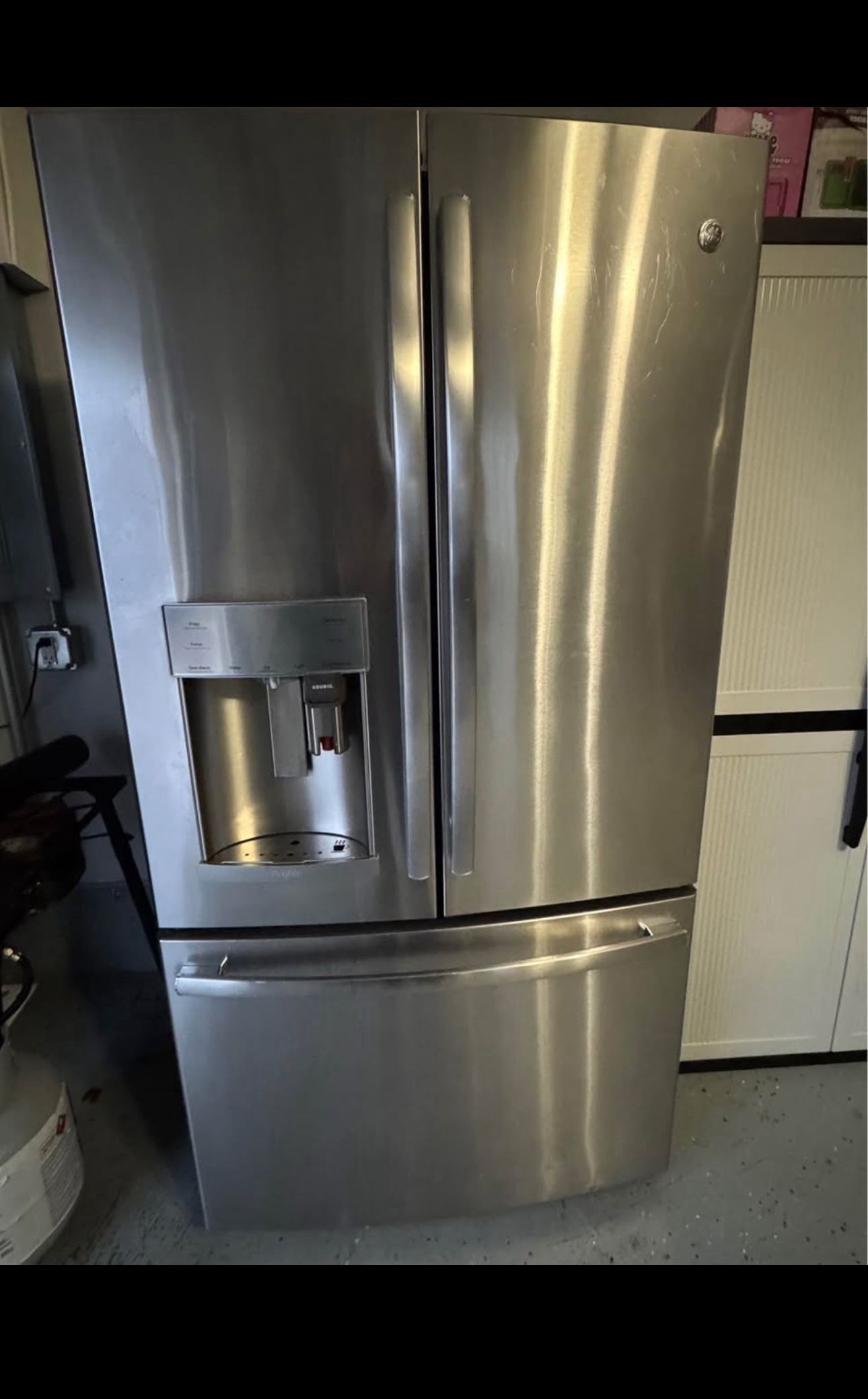 GE Profile Refrigerator Keurig