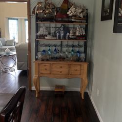 Wine Rack With Shelves