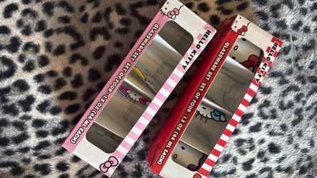 Hello kitty glass shots