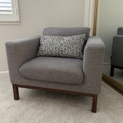 Gray Modern Arm Chair