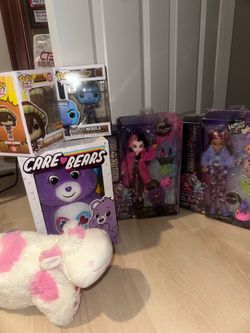 Monster High Dolls, Care Bear, Funko Pops, Pillow Pet