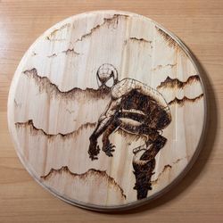 Spider-Man Woodburn 8.5 x 8.5 x 0.5