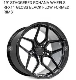19” Rohana RFX11 Gloss Black 