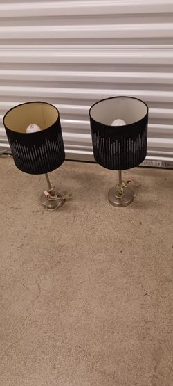 Pair of matching table lamps
