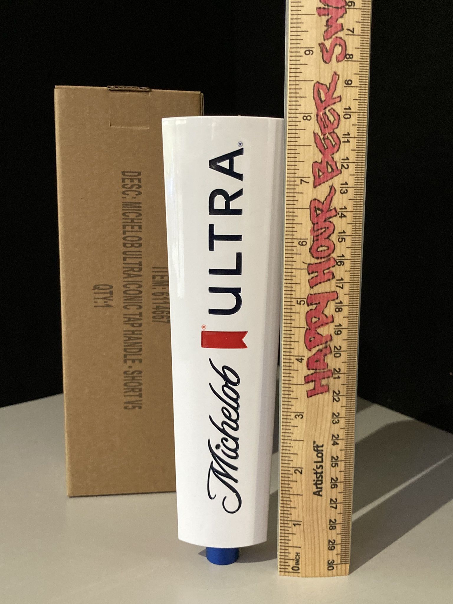 🌟 Michelob Ultra Short Beer Tap Handle