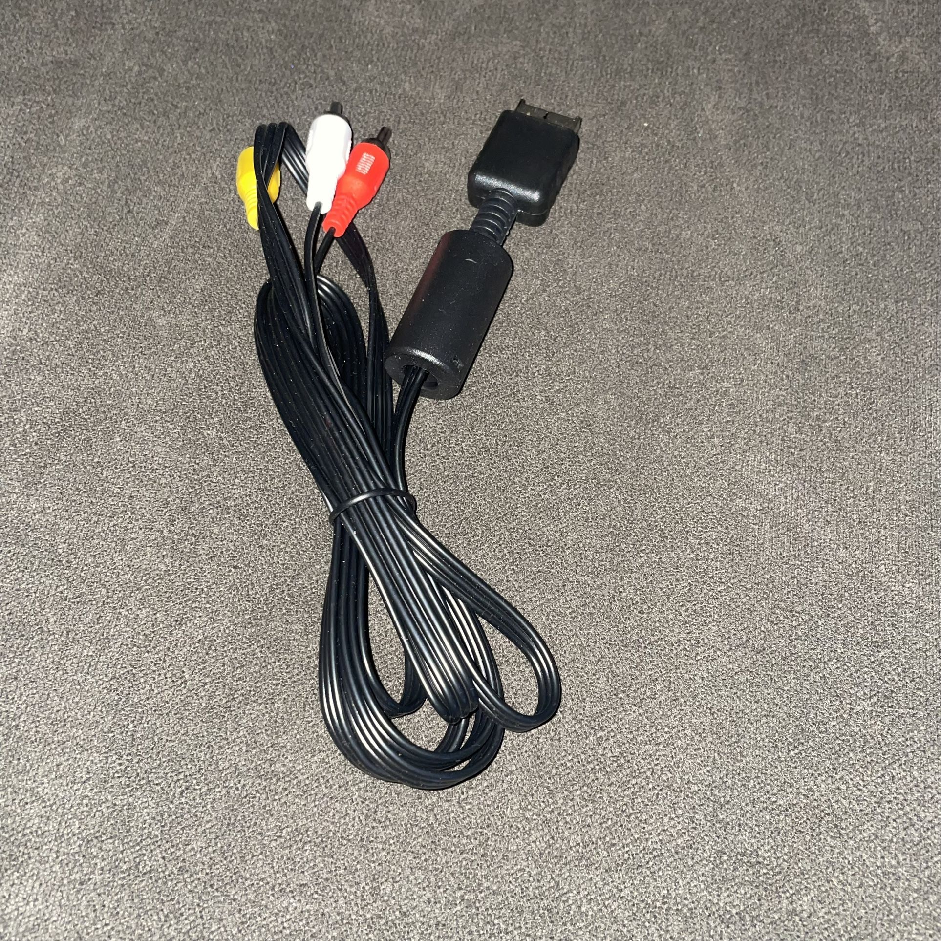 AV Cable for PS2/PS1/Playstation, AV to RCA Composite Audio Video
