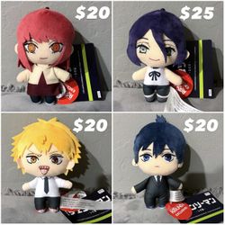 NEW Chainsaw Man The Movie Reze Arc Plush Toy Doll Denji Round 1 Prize 18cm Makima Aki