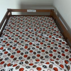 Twin Size Upper Full-size Lower Bunk Bed