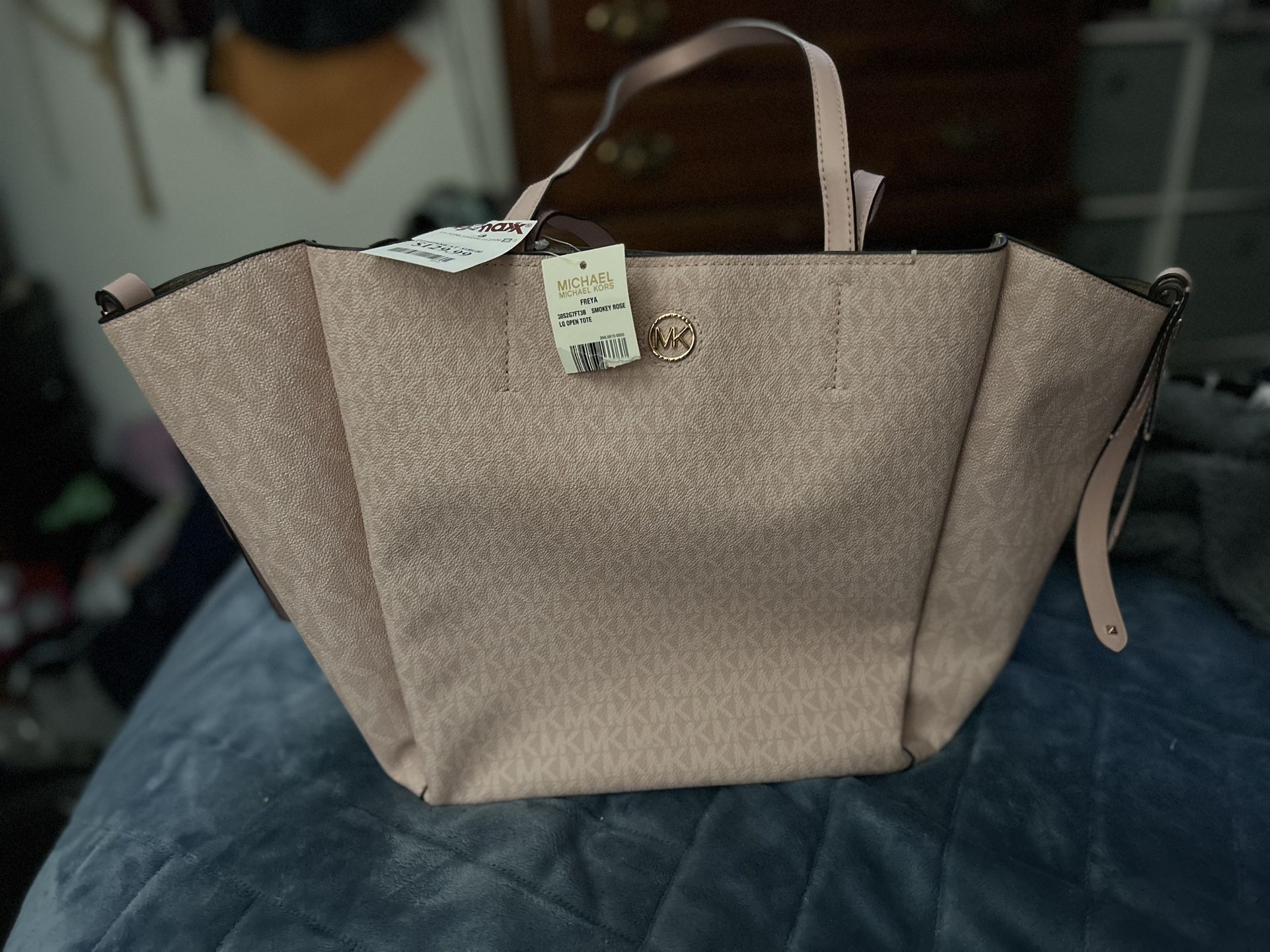 Michael Kors Light Pink Tote Purse New