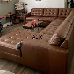 >Brand New Ashley Sectional Leather Free Delivery 🚛 
