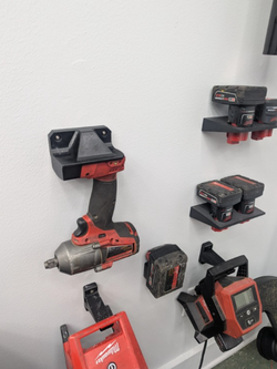 Milwaukee M18 Power Tool Wall Mount – 3D Printed