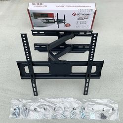 New in box $25 Full Motion 32-55” TV Wall Mount Swivel Tilt VESA 400x400mm, Max Load 99 Lbs 